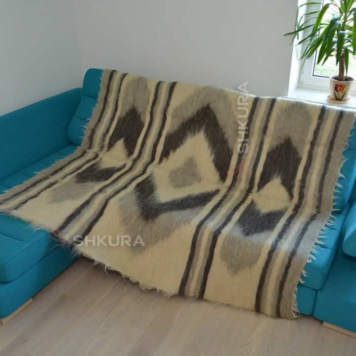 Ліжник. Карпатський плед 2,2х1,85 м, 22