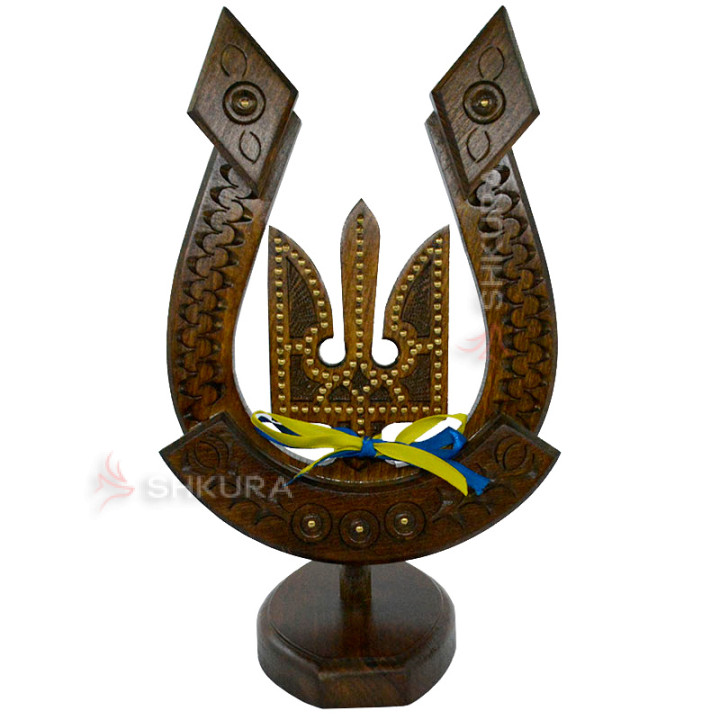 Настільний тризуб, 25х15 см, мідь