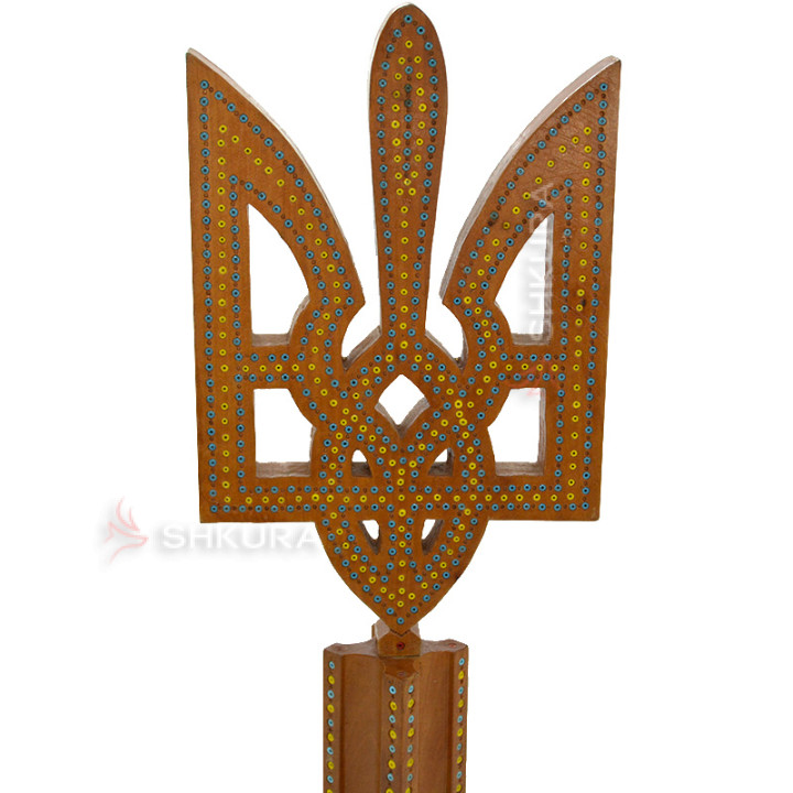 Настільний герб України К08, 38х15 см