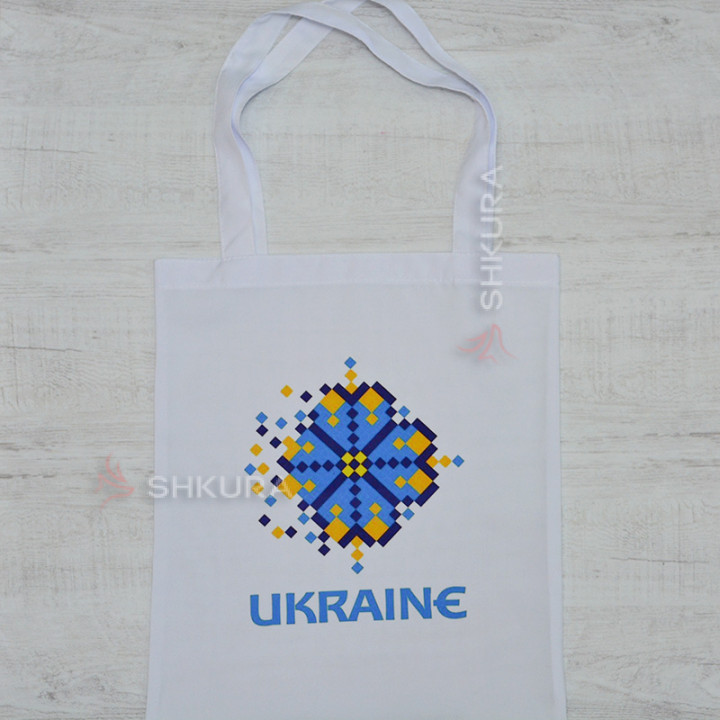 Эко сумка "Ukraine", белая