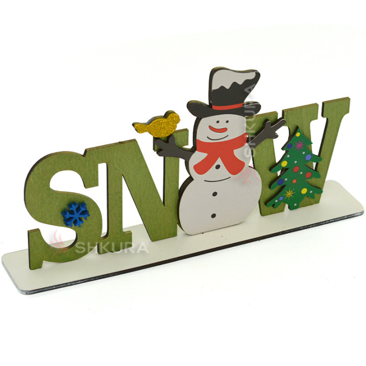 Новогодняя статуэтка "Snow"