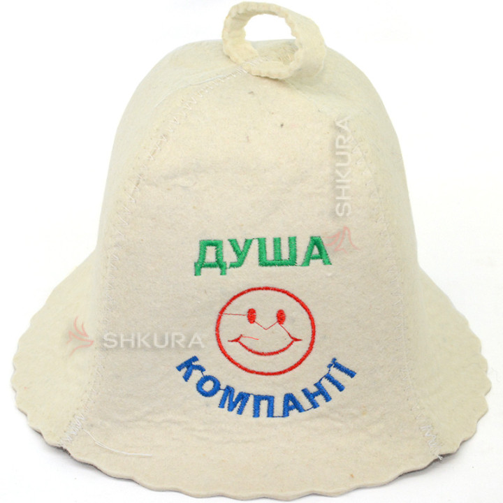 Шапка в баню "Душа компании"
