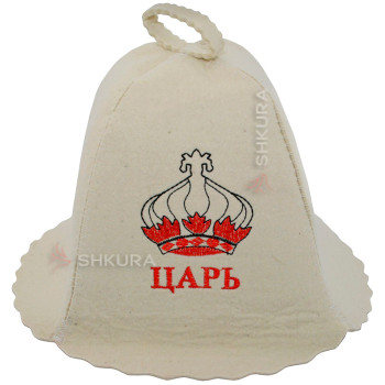 Шапка для бани "Царь"