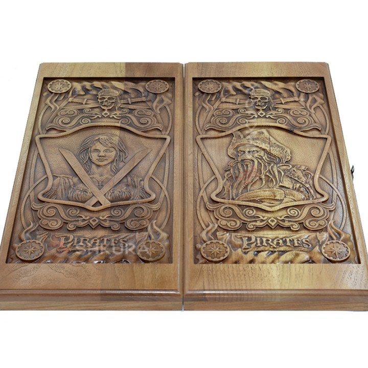 Нарды "Pirates", 55 см