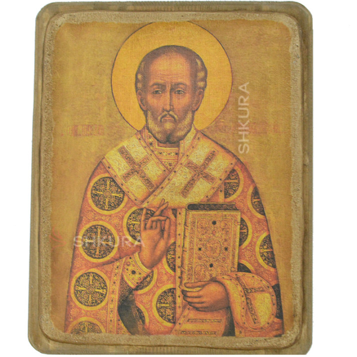 Икона Святой Николай ХVII в.
