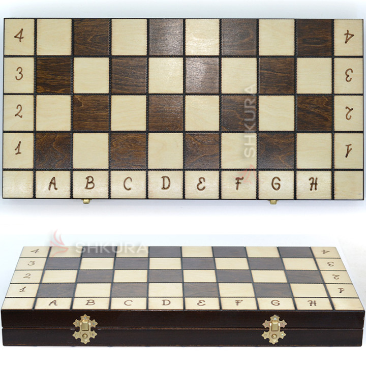 Шахматы "Royal 43", 43х43см, светлые