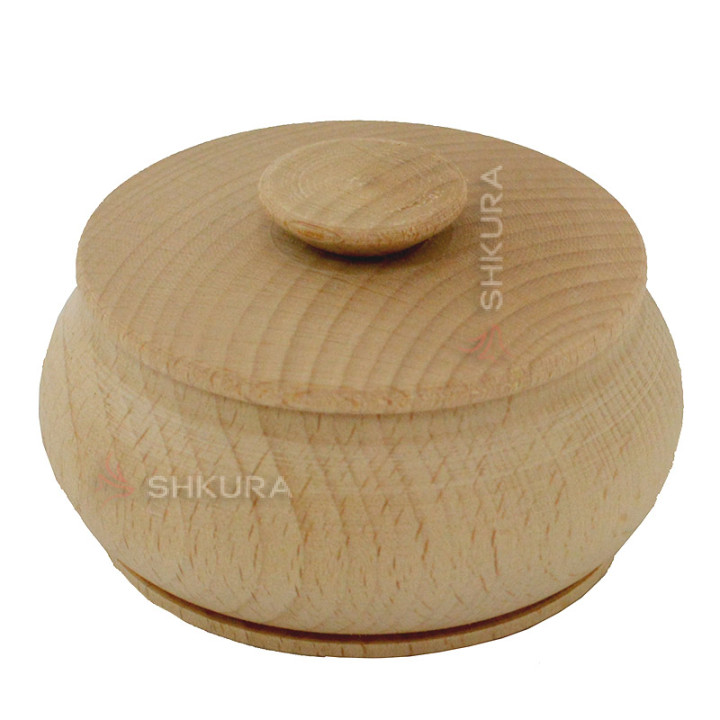 Солонка с крышкой, 7х5 см