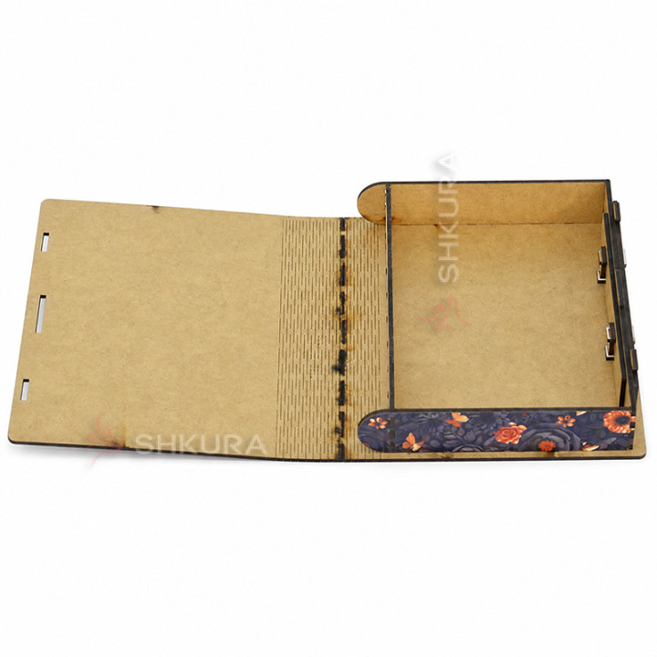 Скринька-книжка "Квіти", 20х17 см