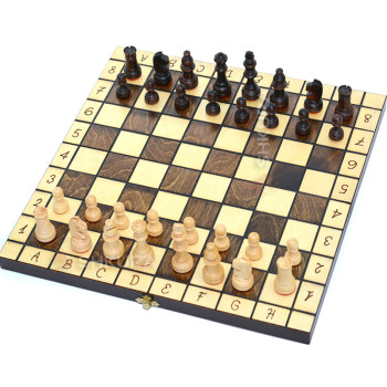 Шахматы "Medium Kings", 38x38 см, светлые