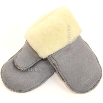 Детские варежки варежки CASUAL, серые