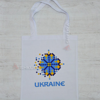 Эко сумка "Ukraine", белая