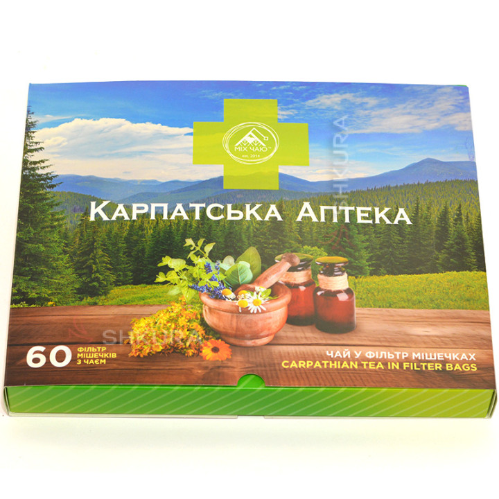 Чай "Карпатська аптека", 60 пакетиков
