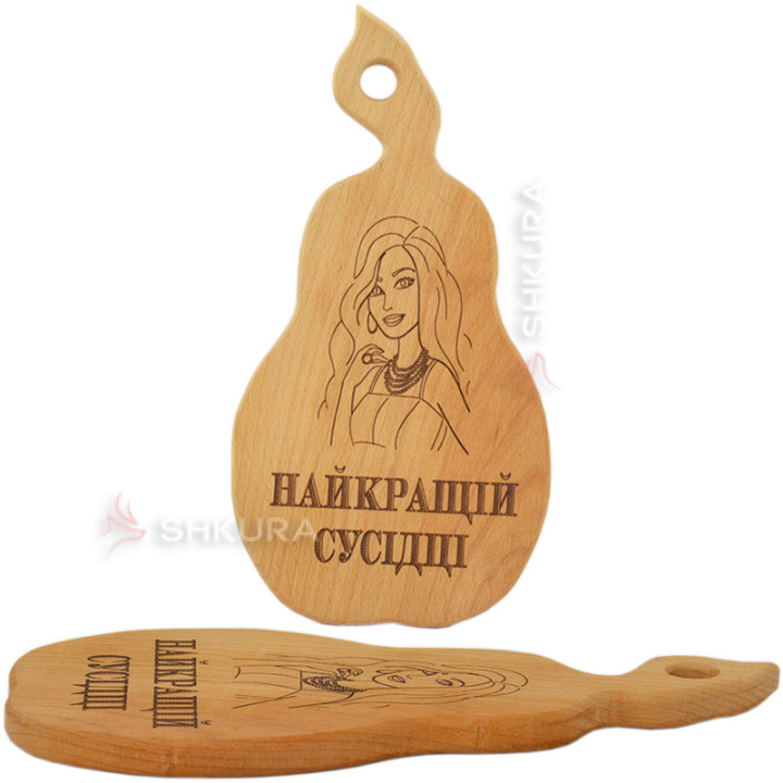 Разделочная доска "Найкращій сусідці"