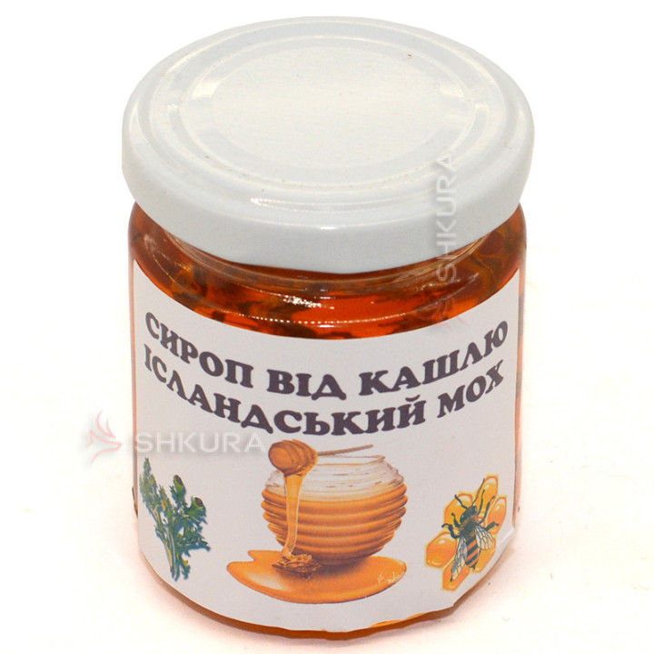 Исландский мох в меду, 100 мл