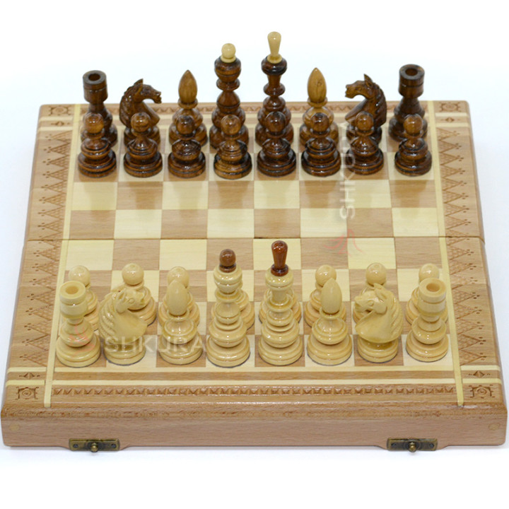 Шахи, шашки, нарди, 29х29 см