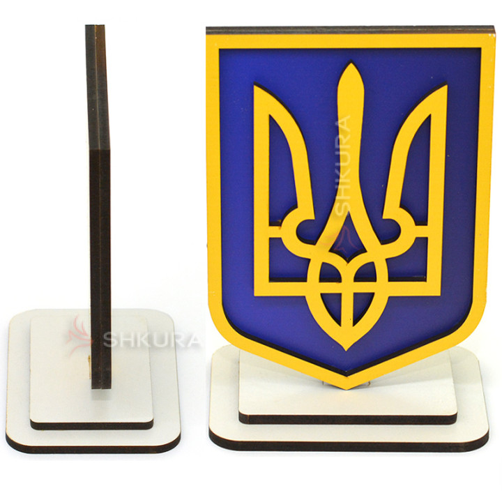 Настільний Герб України, 19х12 см