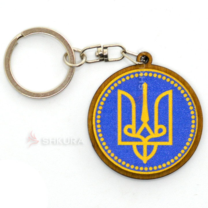 Брелок для ключів "Герб України", Володимир Великий