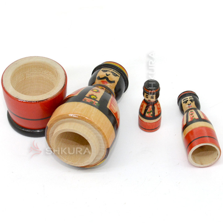 Матрьошки "Гуцул", 3 шт. 14 см