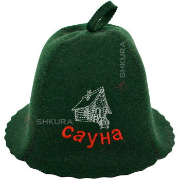 Шапка для бани "Сауна"
