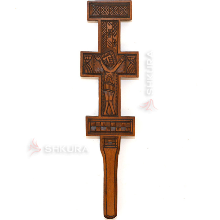 Резной крест, 30х9 см, С48